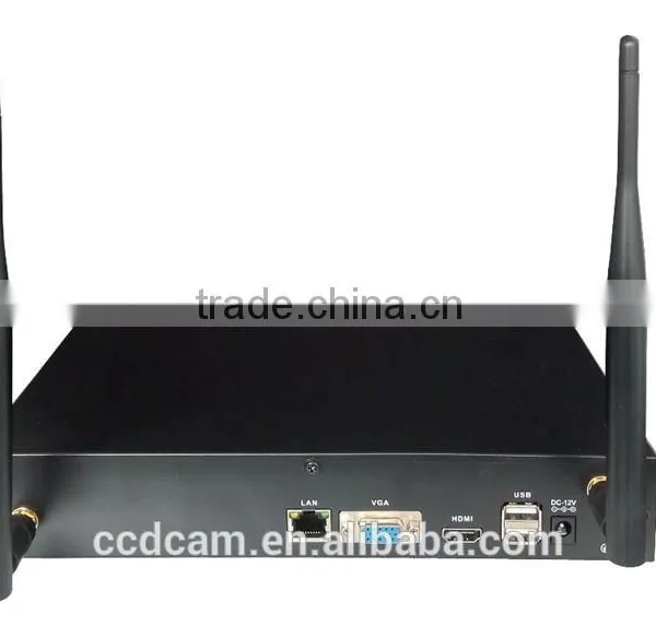 Top Selling Products 2015 4CH WIFI NVR 720P CCTV IR Cut Onvif Wireless IP Security Camera Kit photo-4