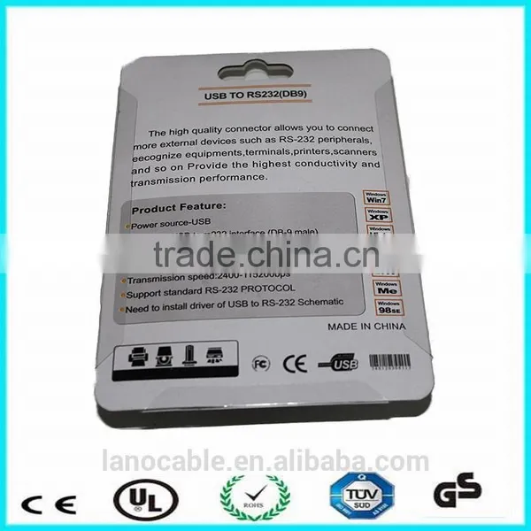Usb to Serial 9pin Db9 Rs232 Adapter Cable photo-6