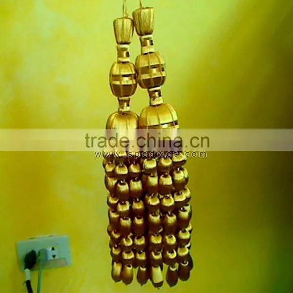 Church Gold and Silver Tassels Supplier | Tassels Religious | Wooden Beads Tassels photo-2