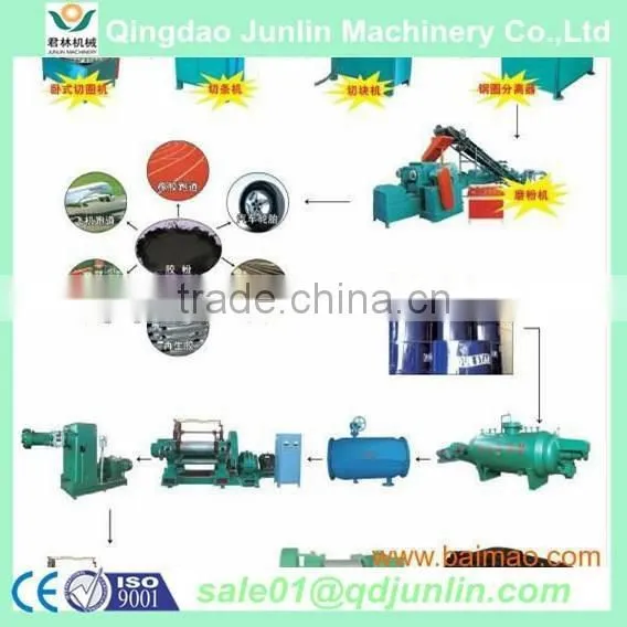 Rubber Recycling Machine / Recycling Tyre Machine