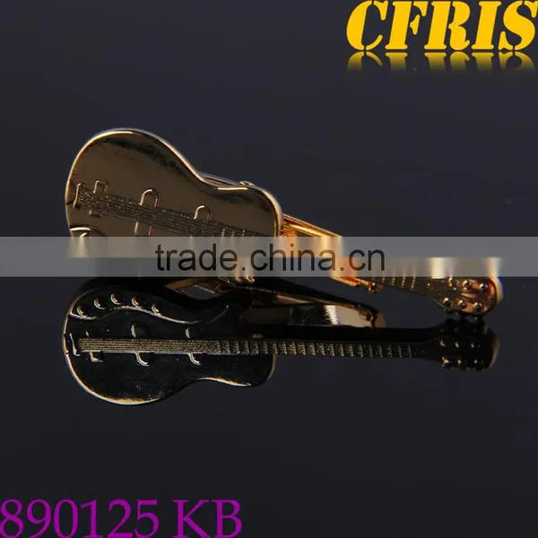 Wholesale Fashionable Tie Bar Guitar Tie Clip photo-3