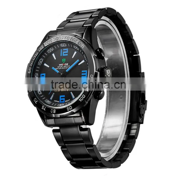2015 Express WEIDE WH1009 Eco-friendly Fold Over Clasp With Safety Men Watches photo-5