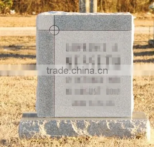 Bible Shaped Sesame White Headstone
