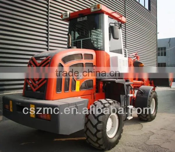 2016 New SZM Construction Equipments 2 Ton Small Wheel Loader With Pallet For photo-5