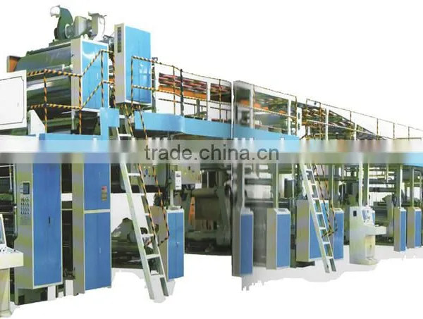 Computerized 3&5&7 Ply High Speed Corrugated Cardboard Production Line