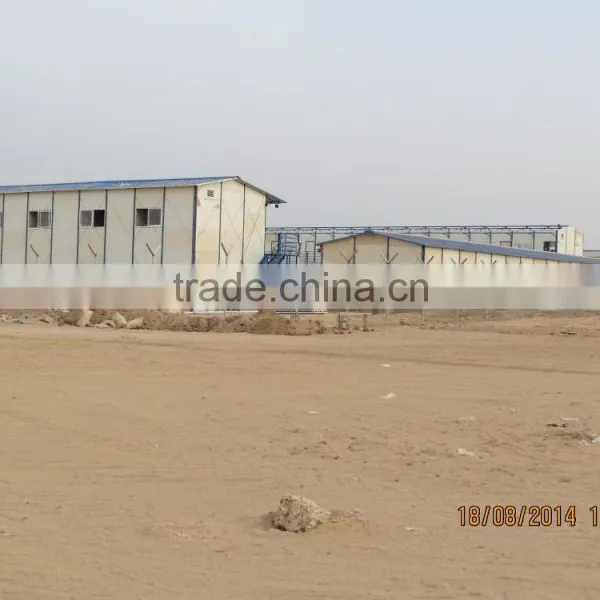 Prefab House for Worker's Dormitory,temporary Building for Worker Living,public Toilet and Shower photo-2