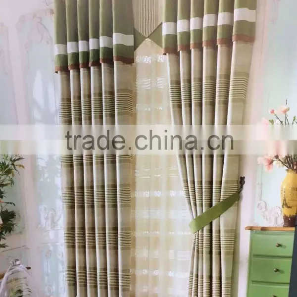 New Product Velvet Curtains, Hemp Curtains, Jacquard Curtain photo-4