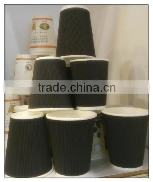 2016 350ml Soda Cups, Hot Sale Logo Custom Sodas Cup, PE Coated Waterproof Carbonated Beverage Paper Cups photo-2