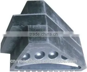 Heavy-Duty Rubber Wheel Stopper