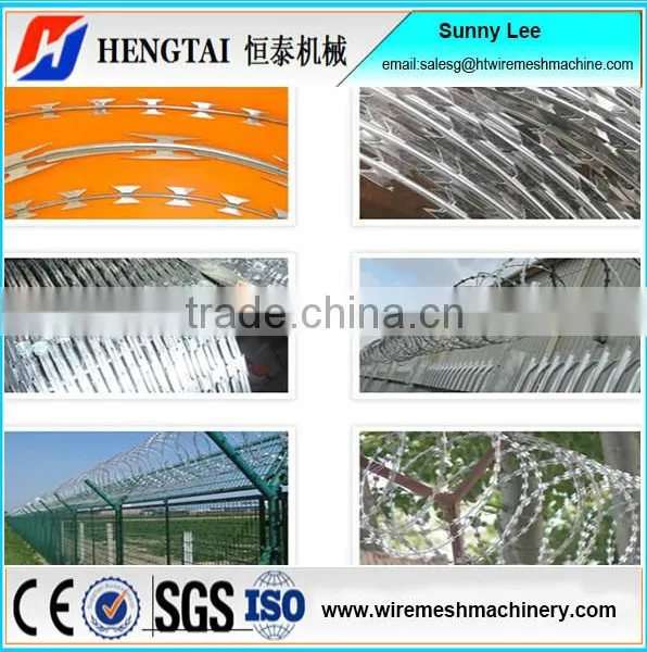 Anping Hengtai Automatic Razor Barbed Wire Fenc Making Machine photo-6