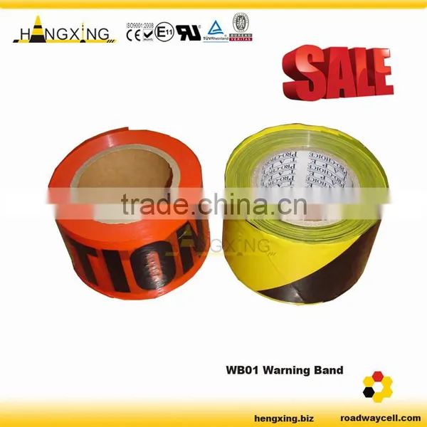 WB01 Plastic Yellow Caution Tape