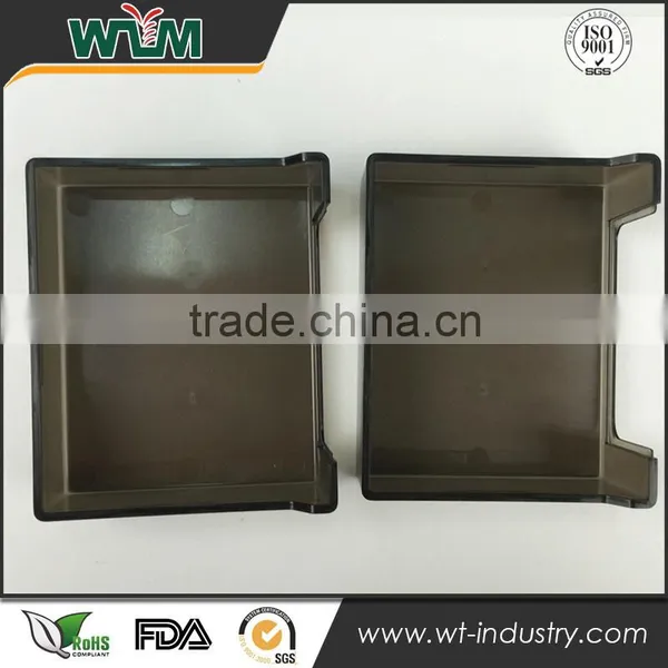 OEM Mold Maker Translucent PC Plastic Mould Injection Molding Part for Box Cover photo-2
