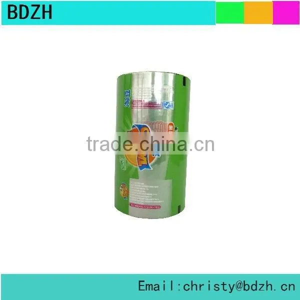Multilayer Lamianted Food Packaging Film With Gravure Vivid Printing Customized Shapes and Sizes Accepted