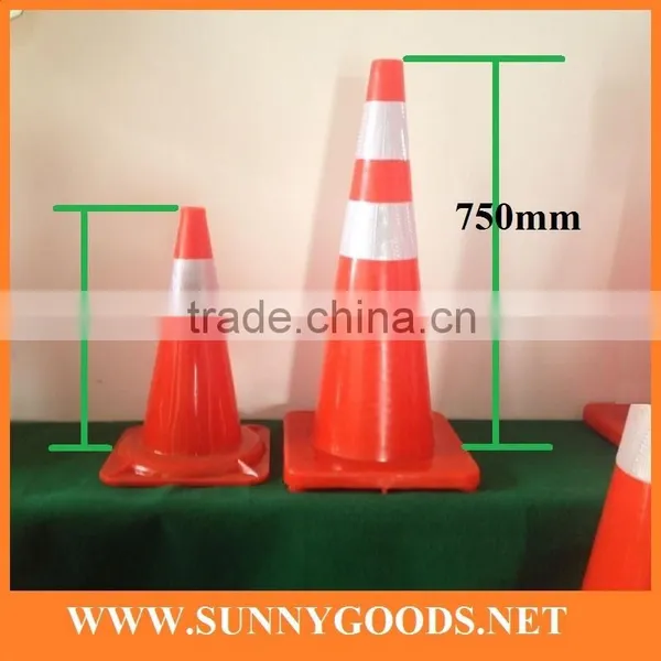PVC 750mm Reflective Traffic Road Cone photo-2