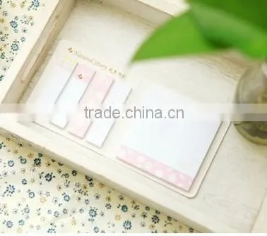 Cute Flower Sticker Memo Notepad Sticky Notes photo-4