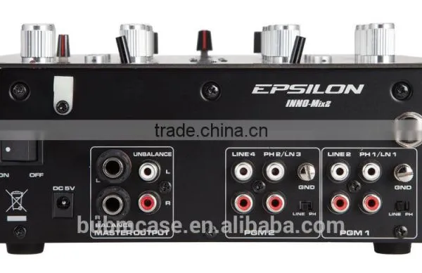 EPSILON INNO MIX 2 Pro DJ Mixer Also Includes Features Like Cross-fader Start, Cross-fader Curve and Reverse Channel Fader Mode photo-6