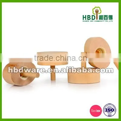 High Quality Bamboo Lid, Wood Lid for Glass Jar Lid,Wooden Candle Lids Wholesale photo-4