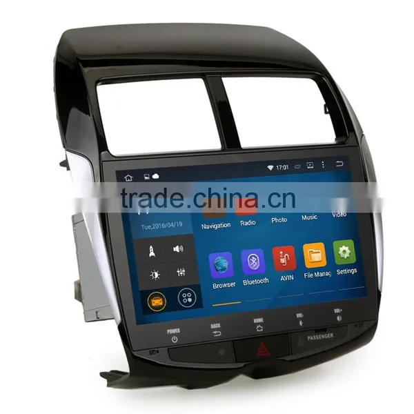 Cheap 3D Live Wallpaper Touch Screen Black Colored Car Dvd Player With GPS for Mitsubishi ASX photo-3
