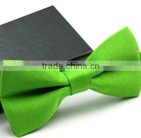 New Boys Girls School Fashion Bow Tie For Kids Bowtie Solid Candy Colorful Bow Tie photo-2