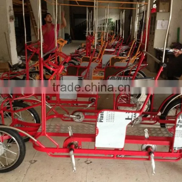 Cheap Price High Quality Aluminium Alloy Children Surrey Bike for Kids photo-3