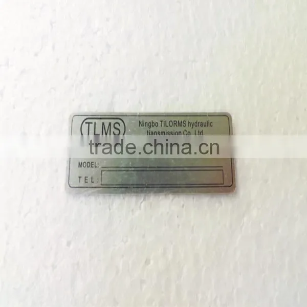 Factory Low Price Fashion Decorative Aluminum Metal Nameplates photo-6