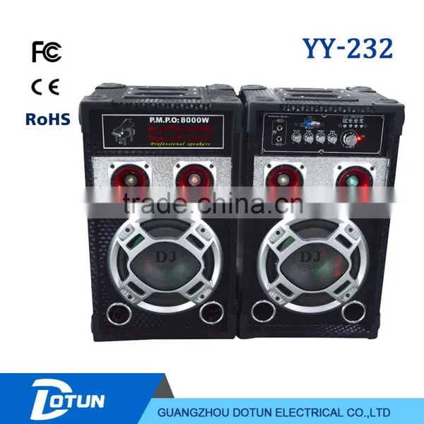6 Inch Dotun 2.0 Channel Multimedia Speaker YY-232