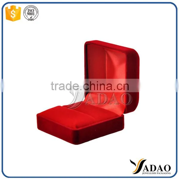 Top Quality Custom Printed Red Stone Jewelry Packaging Box photo-2