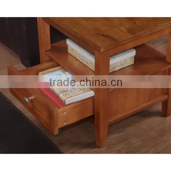 Lastest Design Drawing Room Furniture Wooden Coffee Table photo-3