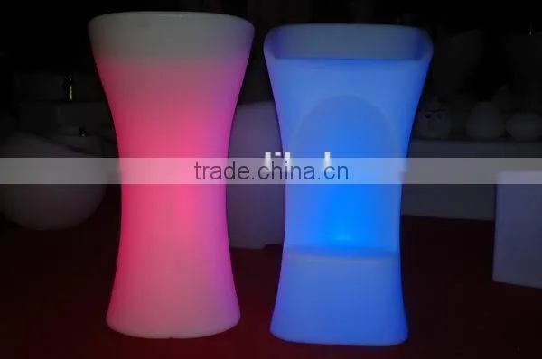 Bar Chair Wedding Activities be Riotous With Colour Outdoor Plastic Led Stools/Led Furniture Fashion Bar Stool Led Bar Stool photo-4