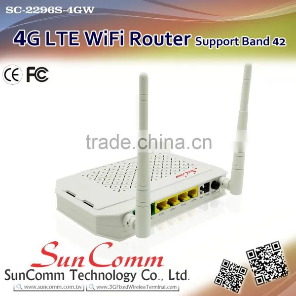 SC-2296S-4GW Easier and Faster 4G LTE WIFI Router With 4G SIM Card Band 42 photo-4