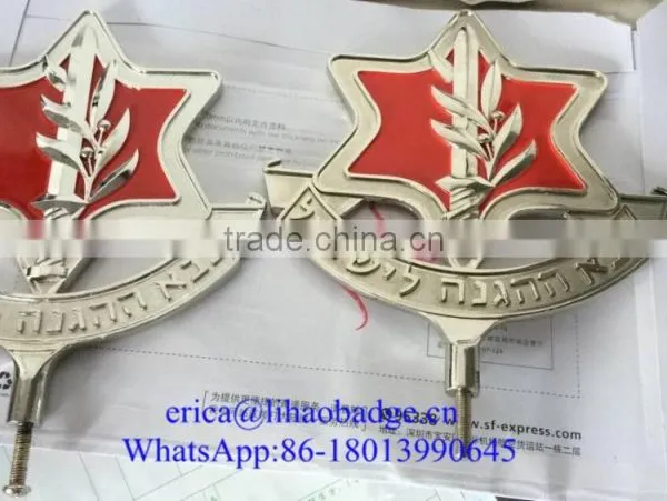 High Quality and Luxury Design Enamel Metal Medals and Trophies , Custom Ribbon Cheap Medals for Award photo-4