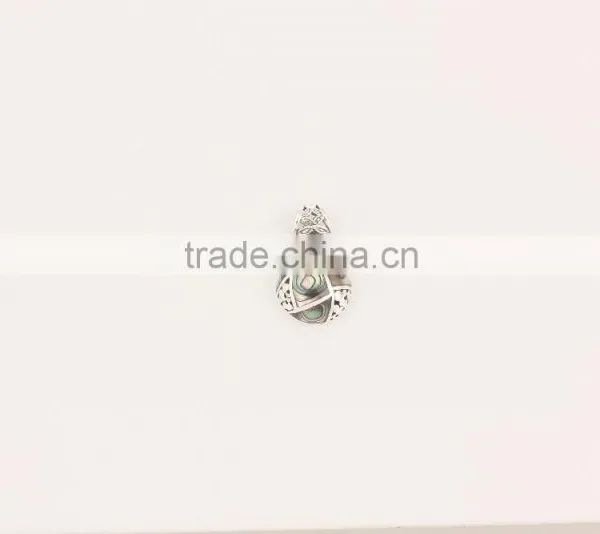Genuine Austrian Crystal Jewelry Sterling Silver Necklace Pendant Wholesale photo-2