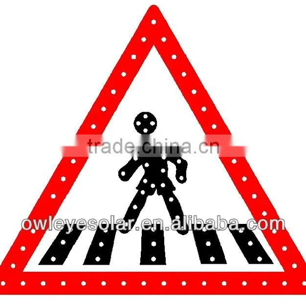 Solar Powered Pedestrian Traffic Signal Board photo-4