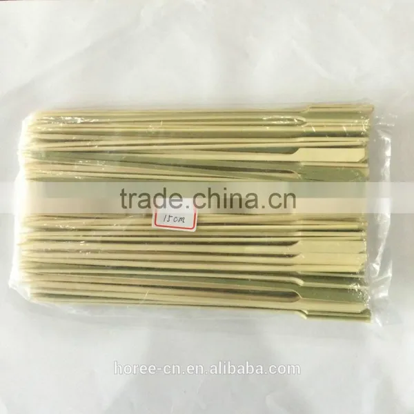 Eco-friendly Flag Bamboo Skewer Paddle Skewer Pick photo-5