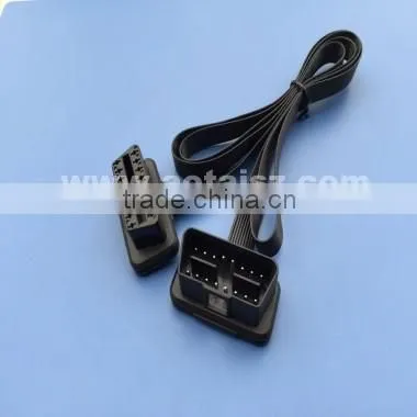 Lowest OBD OBDII Cable OBDii Extension Cable