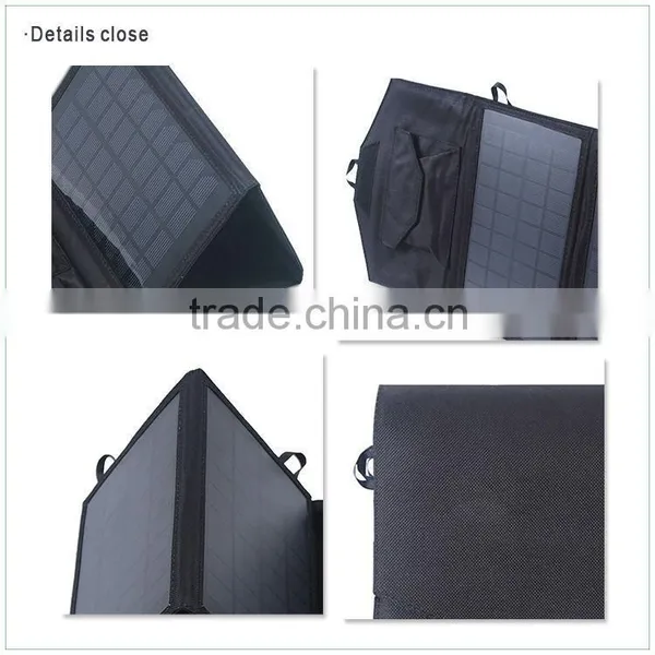 High Quality 10.5W High Quality Foldable Solar Bag for Mobile and Outdoors Use photo-5