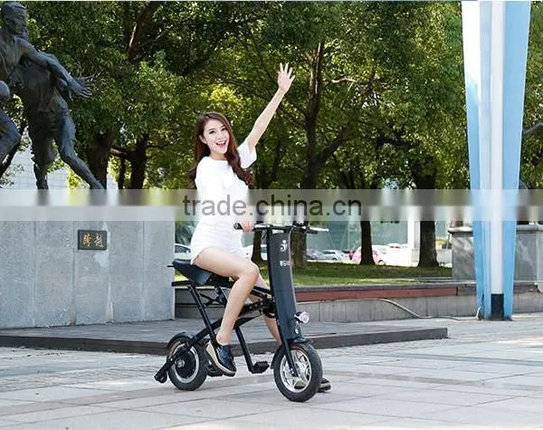 36V 8AH Lithium Battery Mini Folding Electric Bike With 36V 250W Motor photo-2