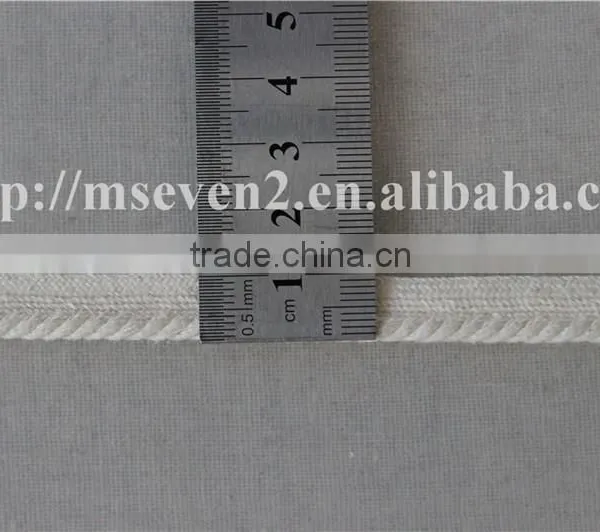 1cm Piping Tape Cotton, Natural Color for Dye 100% Cotton for Cloth photo-6