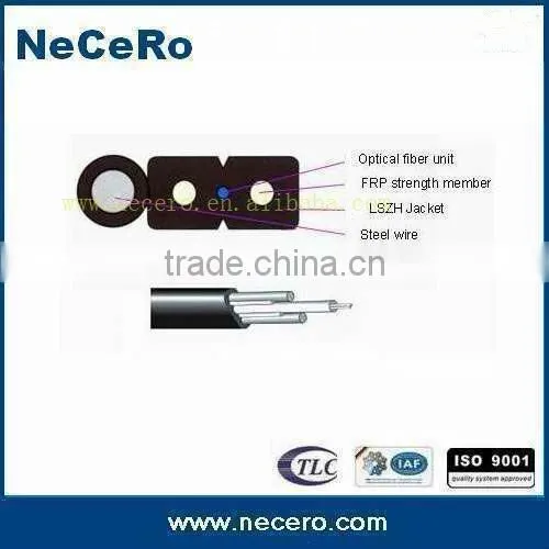 Self-supporting FRP Simplex (duplex) FTTH Drop Cable photo-3