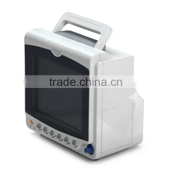 Hot Selling Computer Style Portable 8.4 Inch Patient Monitor Multi Parameter ECG, NIBP, SPO2, PR photo-2
