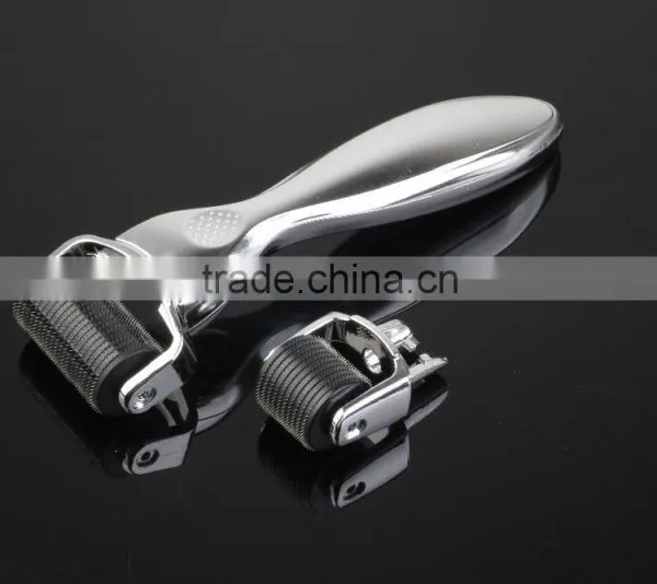 Fine Stainless Steel Micro Needle Derma Roller 1200 Needles Medical Grade Derma Roller Golden/ Sliver Derma Roller With CE photo-6