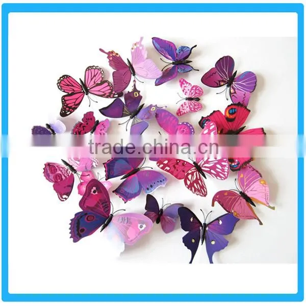 Colorful Plastic Magnet Butterfly photo-3