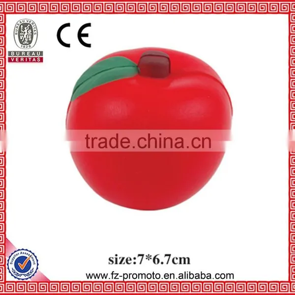 PU Foam Stress Ball PU Toy Apple Shaped