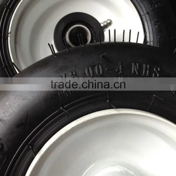 Top Quality 8 x 3.0-4 Pneumatic Wheel Assembly photo-5