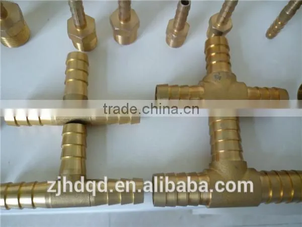 6-22mm Brass Equal or Reducin Hose Pex Pipe Fitting for Water Supply System photo-5