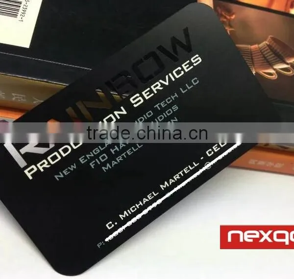 Double Sided Printing Stainless Steel Magnetic Stripe Card photo-2