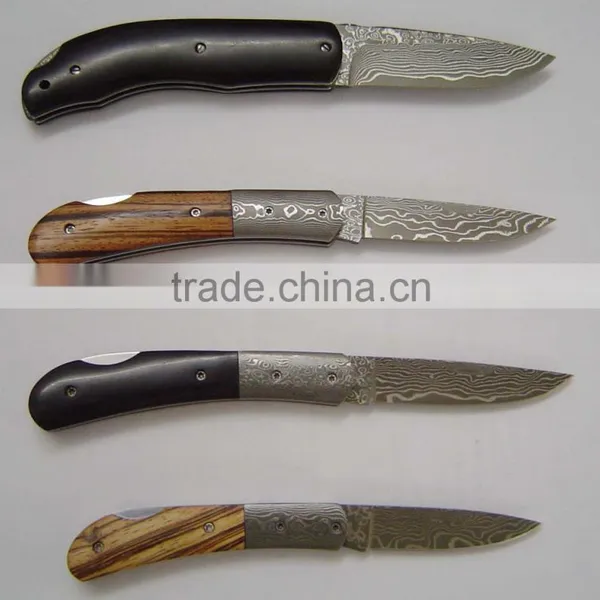 DS-1003 Pakistan Damascus Steel Tactical Folding Knife photo-3