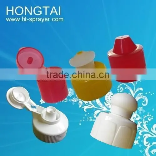 Plastic Press Disc Cap for Plastic Bottle Closure Made in China 24/410,28/410 photo-3