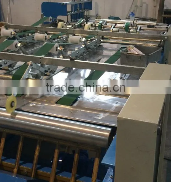 Automatic 3 Colors Woven Bag Cutting Sewing Printing Collecting Processing Machine Line photo-4