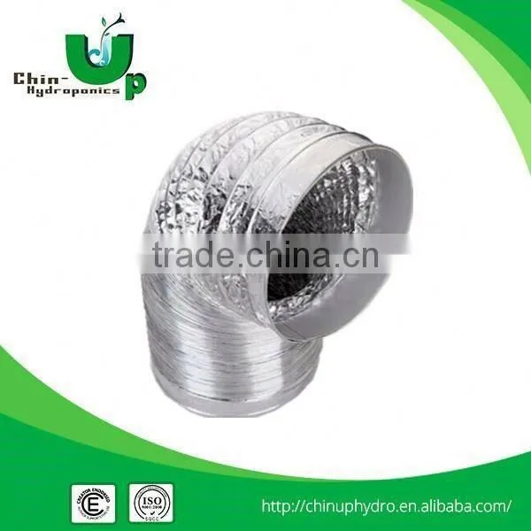 Ventilation 4'5'6'8'10'12 Aluminum Duct With 2 Clamps/air Conditional Aluminum Ducting/10 Meter Aluminum Ducting photo-2